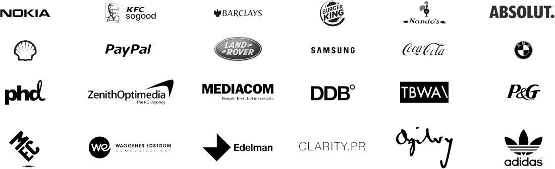 Logos de empresa parceiras